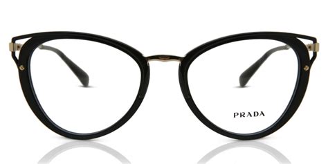 montatura prada pr 53uv|Prada PR 53UV 1AB1O1 Eyeglasses in Black .